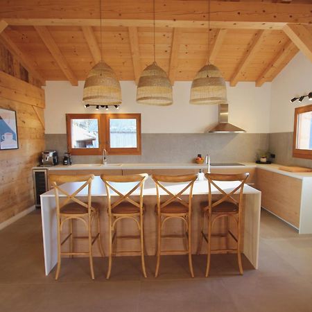 Chez Nonna - Charmant Demi-Chalet A La Montagne ノートル・ダム・ド・ベルコンブ エクステリア 写真